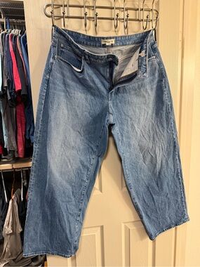 Madewell Perfect Vintage Wide-Leg Jeans-Size 16W